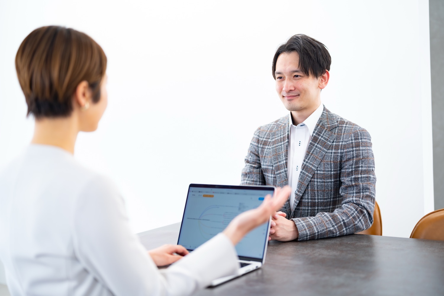 商談前のメンズ脱毛